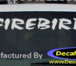 DC07246 Pontiac Firebird Decal w/Arrowhead