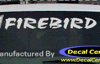 DC07246 Pontiac Firebird Decal w/Arrowhead 