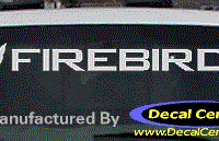 DC07247 Pontiac Firebird Decal w/Symbol 