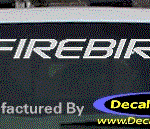 DC07248 Pontiac Firebird Decal w/Symbol