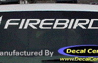 DC07248 Pontiac Firebird Decal w/Symbol 