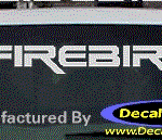 DC07249 Pontiac Firebird Decal w/Symbol