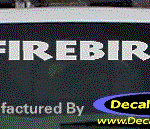 DC07251 Pontiac Firebird Decal w/Symbol