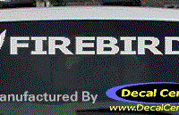DC07252 Pontiac Firebird Decal w/Symbol 