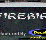 DC07253 Pontiac Firebird Decal w/Symbol