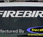 DC07257 Pontiac Firebird Decal w/Symbol
