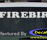 DC07263 Pontiac Firebird Decal w/Symbol