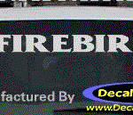 DC07264 Pontiac Firebird Decal w/Symbol