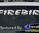 DC07267 Pontiac Firebird Decal w/Symbol