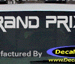 DC07291 Pontiac Grand Prix Decal