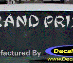 DC07295 Pontiac Grand Prix Decal
