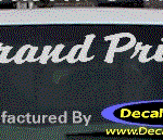 DC07301 Pontiac Grand Prix Decal