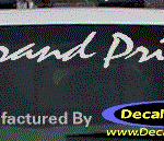 DC07303 Pontiac Grand Prix Decal
