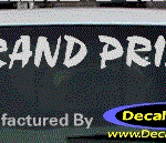 DC07309 Pontiac Grand Prix Decal