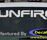 DC07335 Pontiac Sunfire Decal