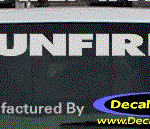 DC07336 Pontiac Sunfire Decal
