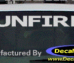 DC07338 Pontiac Sunfire Decal