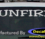 DC07342 Pontiac Sunfire Decal