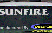 DC07350 Pontiac Sunfire Decal 