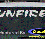 DC07353 Pontiac Sunfire Decal