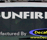 DC07359 Pontiac Sunfire Decal w/Arrowhead