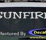 DC07364 Pontiac Sunfire Decal w/Arrowhead