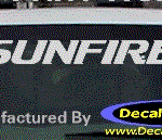 DC07365 Pontiac Sunfire Decal w/Arrowhead