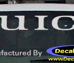 DC08001 Buick Decal