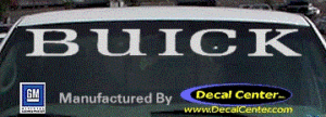 DC08001 Buick Decal