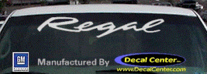 DC08006 Buick Regal Decal