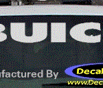 DC08007 Buick Decal