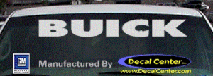 DC08007 Buick Decal