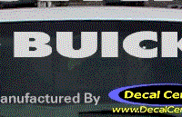 DC08008 Buick Decal 