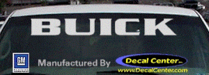 DC08009 Buick Decal