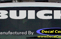 DC08011 Buick Decal 