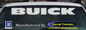 DC08011 Buick Decal