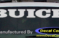 DC08013 Buick Decal 