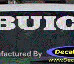 DC08014 Buick Decal