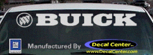 DC08014 Buick Decal