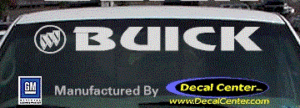 DC08016 Buick Decal