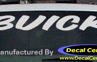 DC08017 Buick Decal 