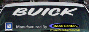 DC08017 Buick Decal