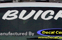 DC08018 Buick Decal 