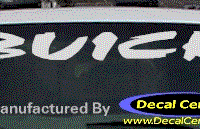 DC08019 Buick Decal 