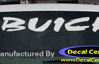DC08020 Buick Decal 