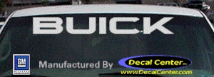 DC08021 Buick Decal