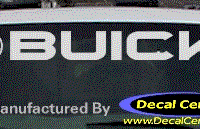 DC08022 Buick Decal 