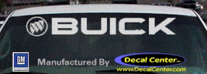 DC08022 Buick Decal