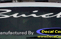 DC08023 Buick Decal 