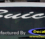DC08025 Buick Decal